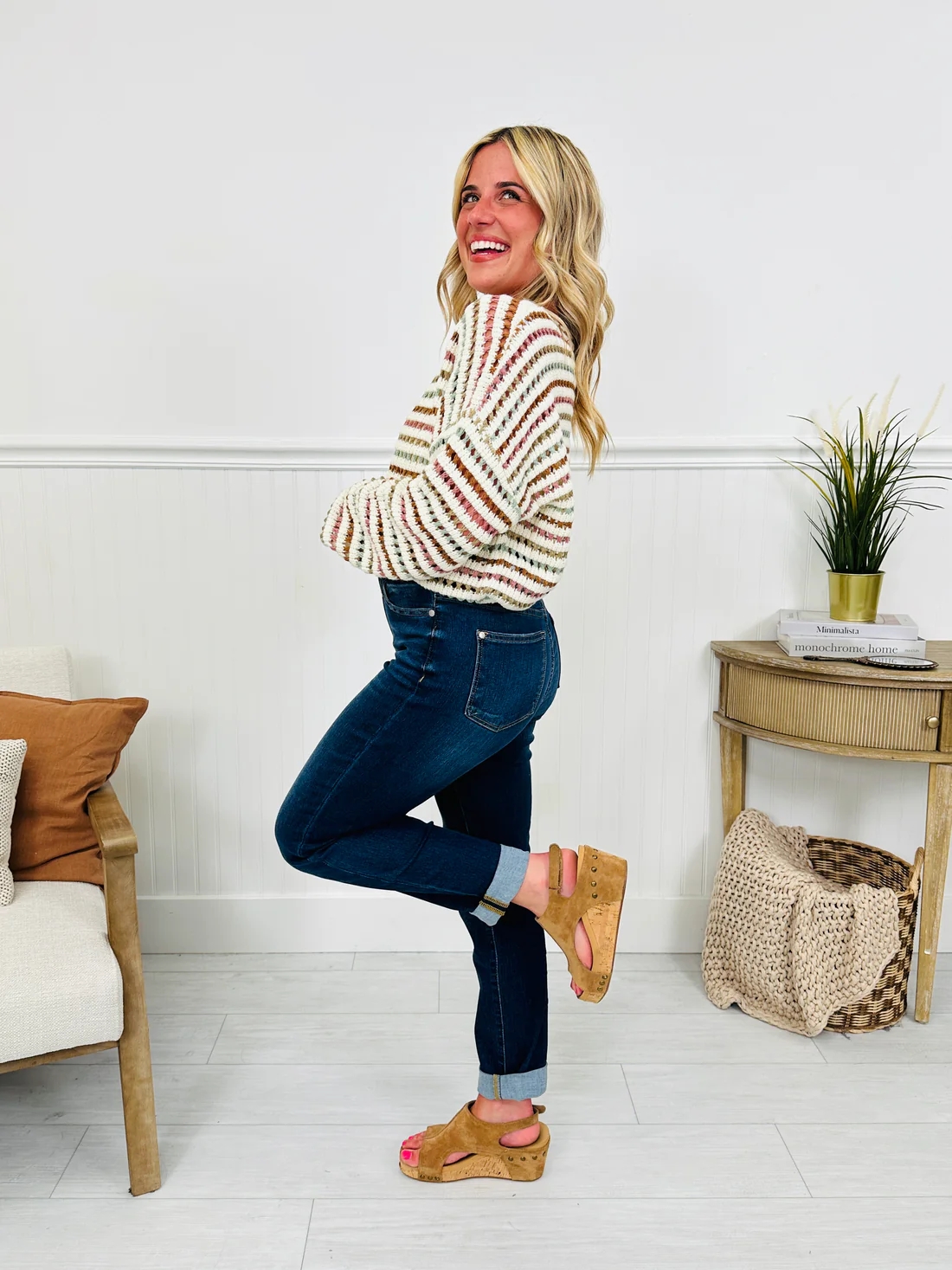 Judy Blue The Coolest Boyfriend Jeans(Buy 2 Free Shipping)