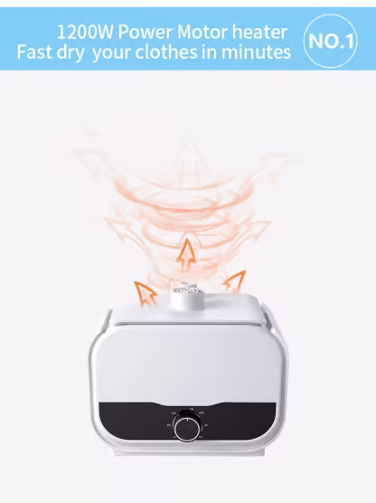 EazyWear Pro – Smart 2-in-1 Garment Dryer & Ironer