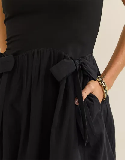 The Barre Bow Dress (Buy 2 Free Shipping)