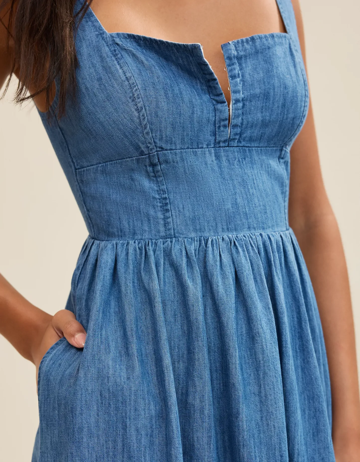 Corset Midi Dress (Buy 2 Free Shipping)