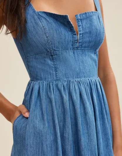 Corset Midi Dress (Buy 2 Free Shipping)