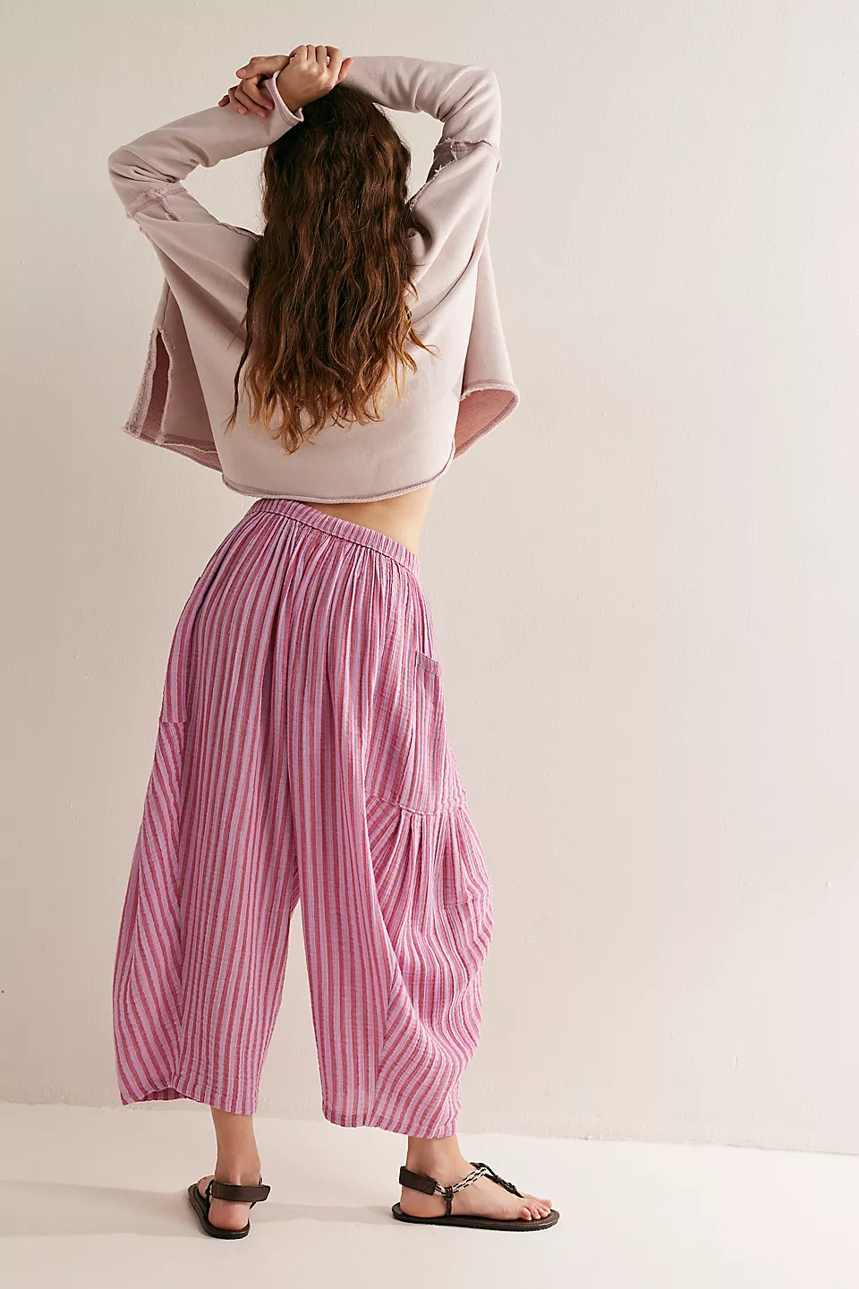 Cozy Quinn Striped Pants (Buy 2 Free Shipping)