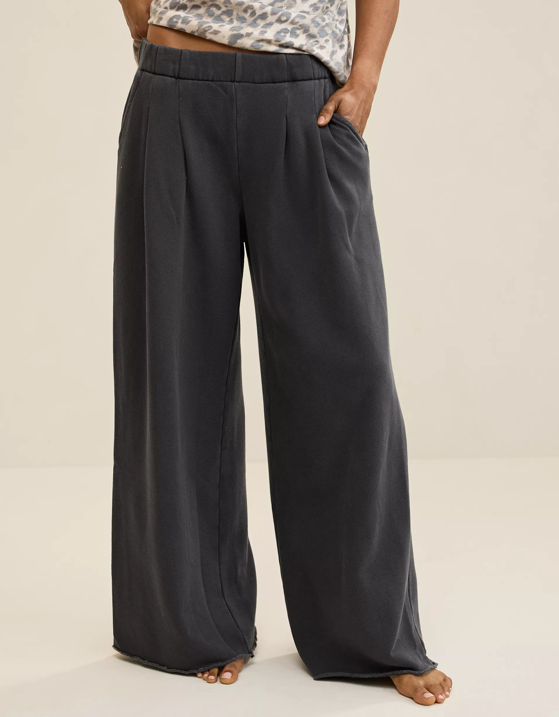 Wide-Leg Street Trouser (Buy 2 Free Shipping)