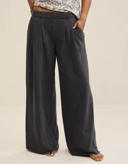 Wide-Leg Street Trouser (Buy 2 Free Shipping)
