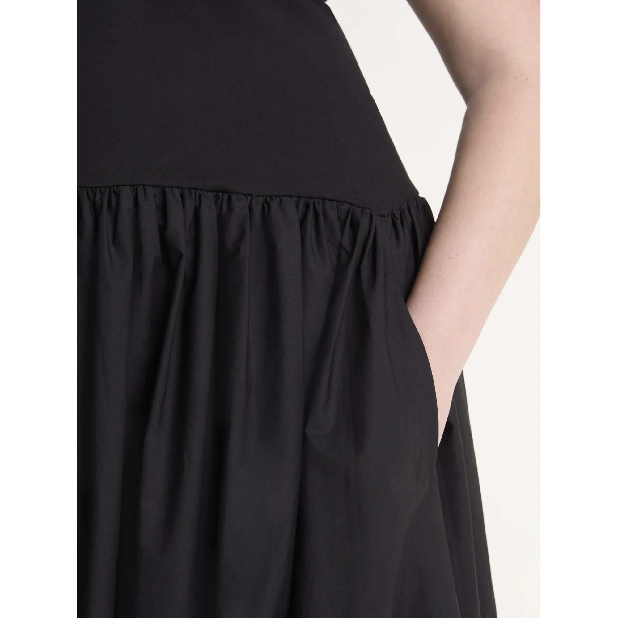 Plus Bubble Hem Midi Dress