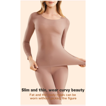 ?Hot Sale-50% OFF?Ultra-thin Seamless Soft Elastic Thermal Underwear