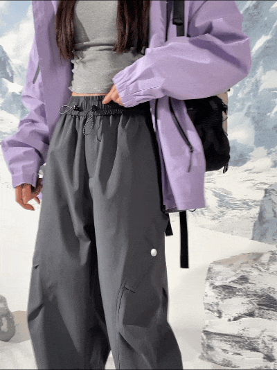 【2-in-1 Ski Pants】3A Protection & Versatile Wearing