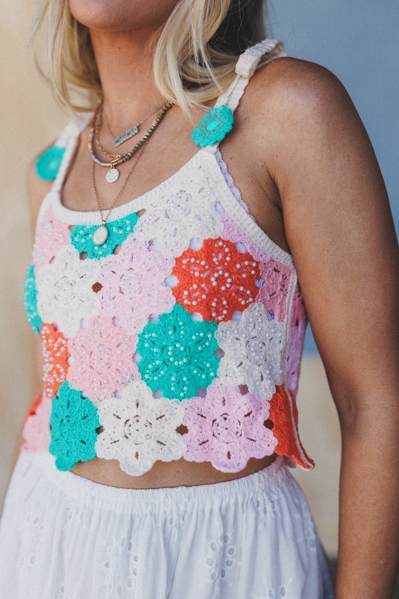 Daisy  Crochet Top