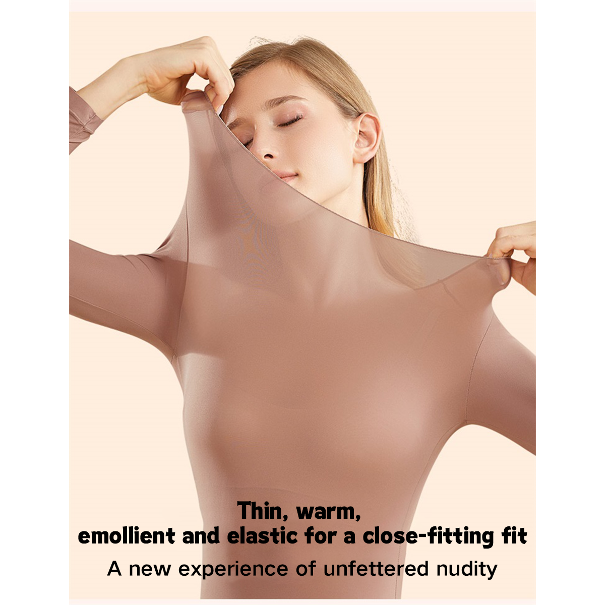 ?Hot Sale-50% OFF?Ultra-thin Seamless Soft Elastic Thermal Underwear