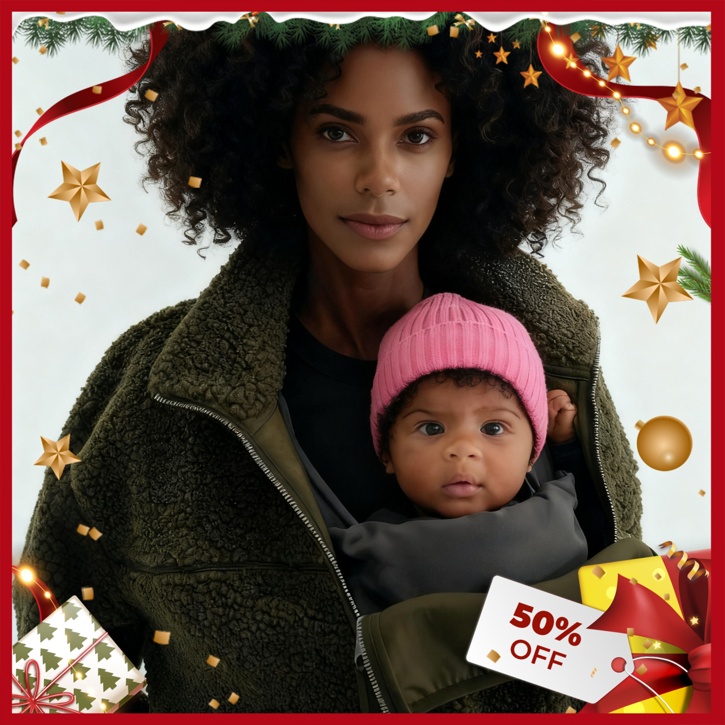 MAMA Before & After Babywearing Fleece Jacket & Vest (Buy 2 Free Shipping)