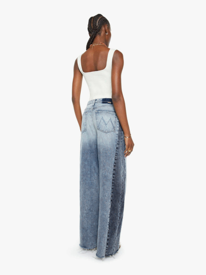 The Pipe Dream Button Sneak Fray Jean(Buy 2 Free Shipping)
