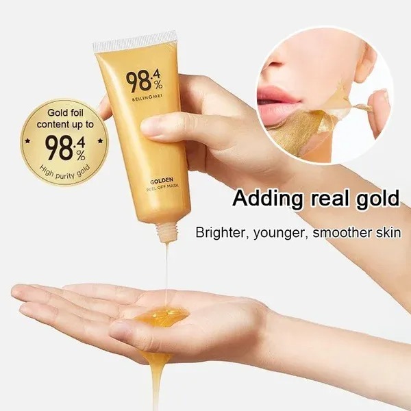 GOLD FOIL PEEL-OFF MASK