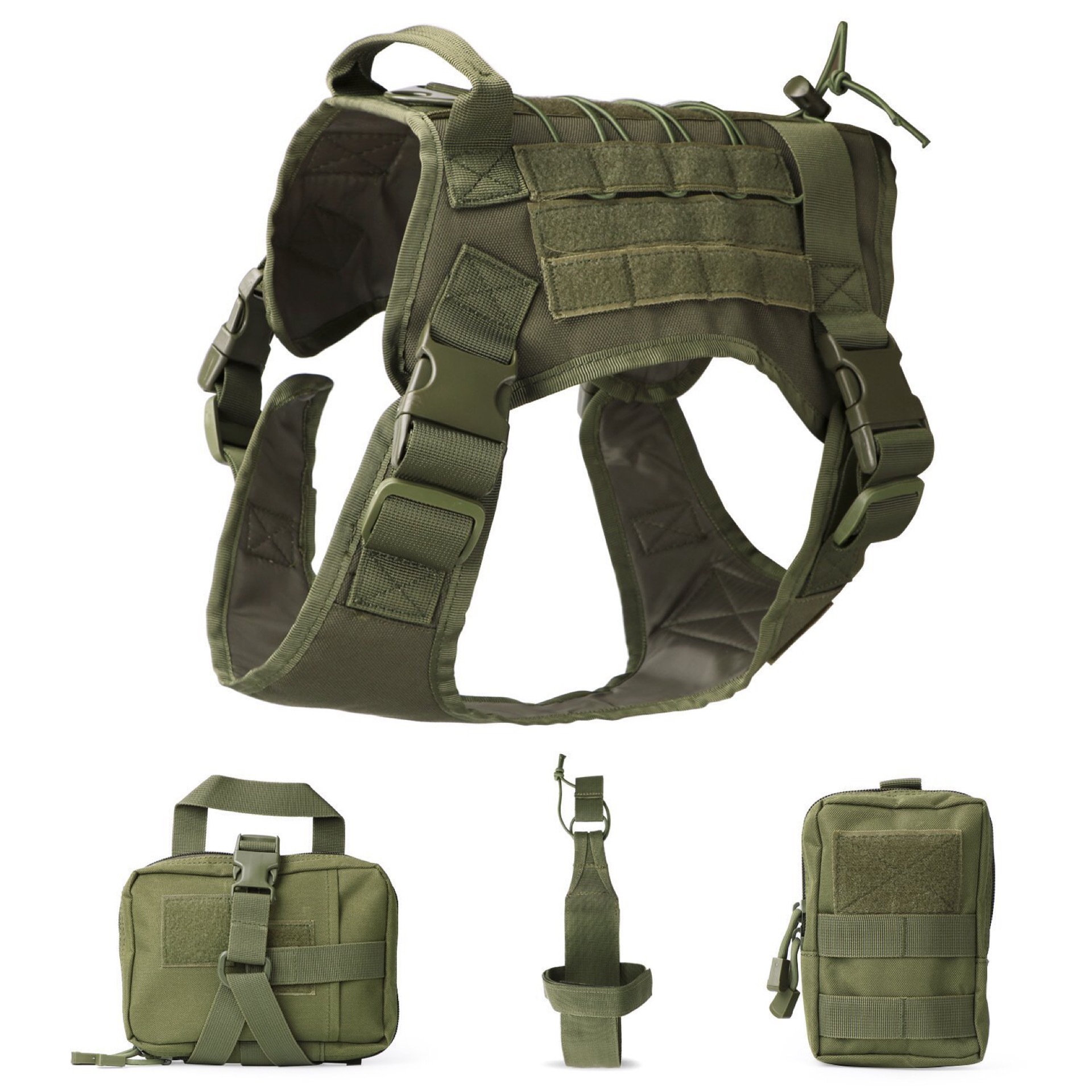 AlphaPaw Outdoor MOLLE Harness