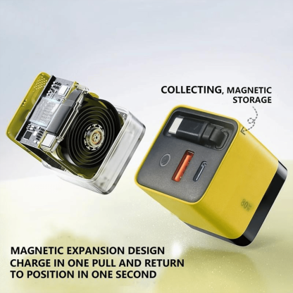 ?3 in 1 Charger Retractable 80W MAX Fast
