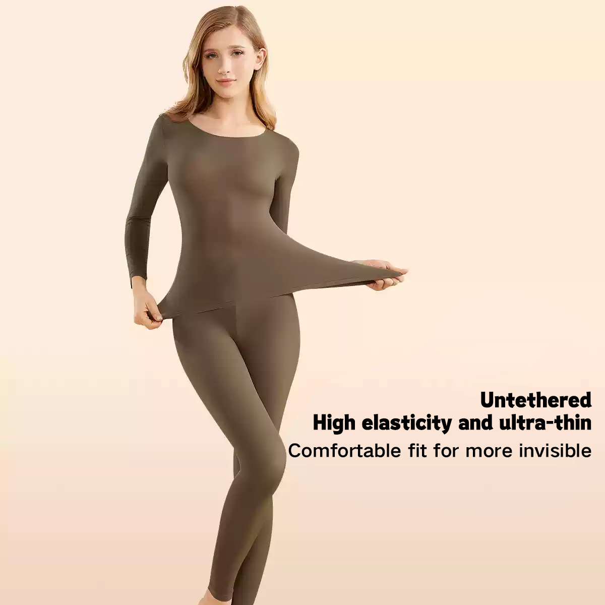 ?Hot Sale-50% OFF?Ultra-thin Seamless Soft Elastic Thermal Underwear