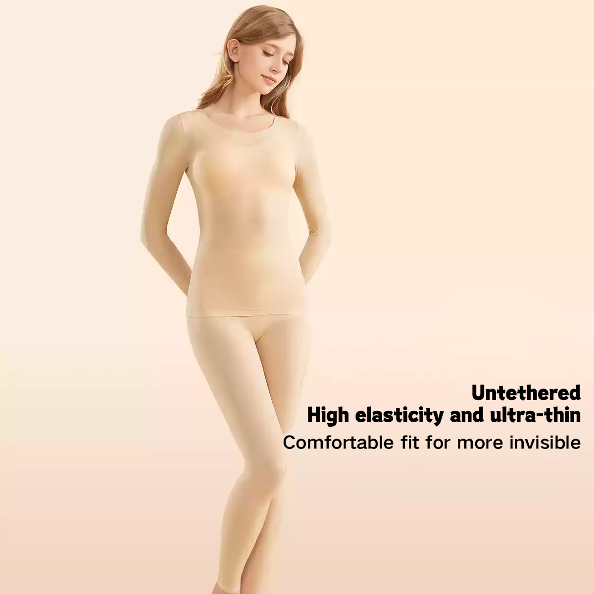 ?Hot Sale-50% OFF?Ultra-thin Seamless Soft Elastic Thermal Underwear