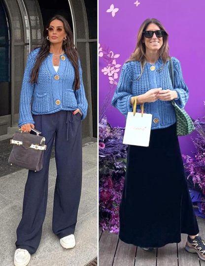 Chunky Cropped Cardigan (Buy 2 Free Shipping)