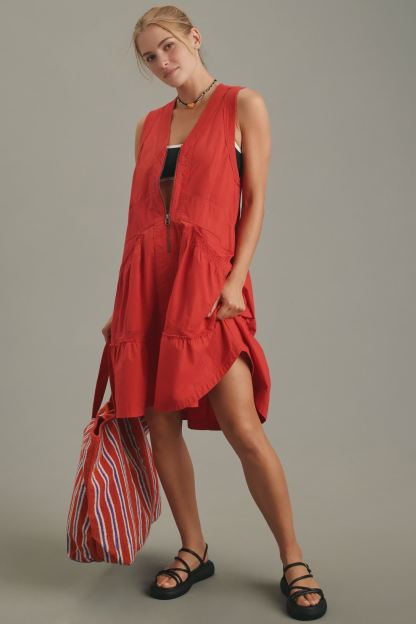 Trek Utility Mini Dress (Buy 2 Free Shipping)