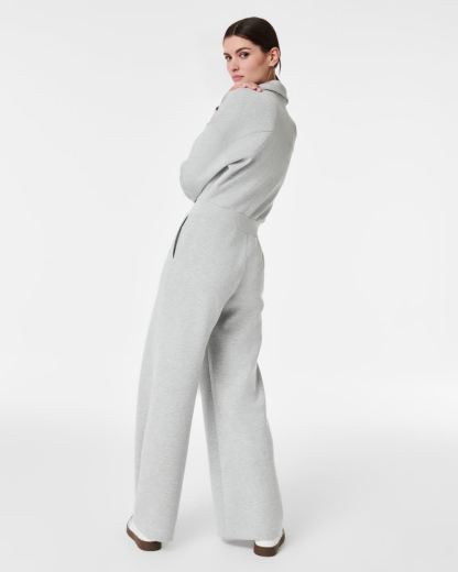 AirEssentials Long Sleeve Wide Leg Jumpsuit (Buy 2 Free Shipping)