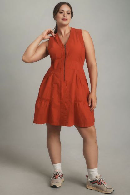 Trek Utility Mini Dress (Buy 2 Free Shipping)