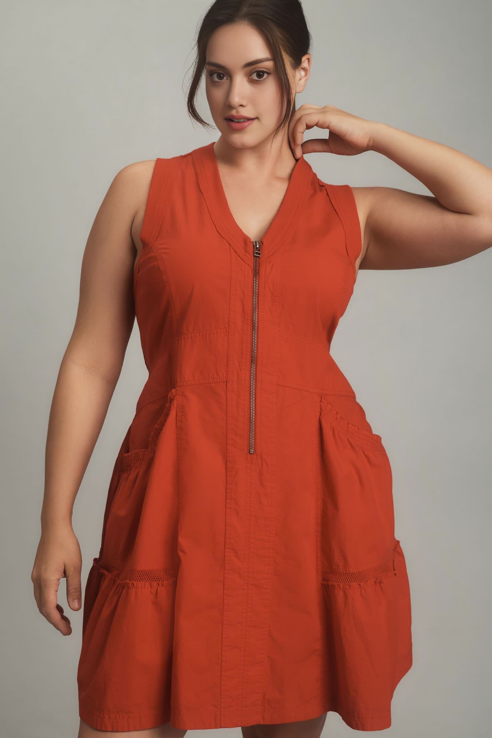 Trek Utility Mini Dress (Buy 2 Free Shipping)