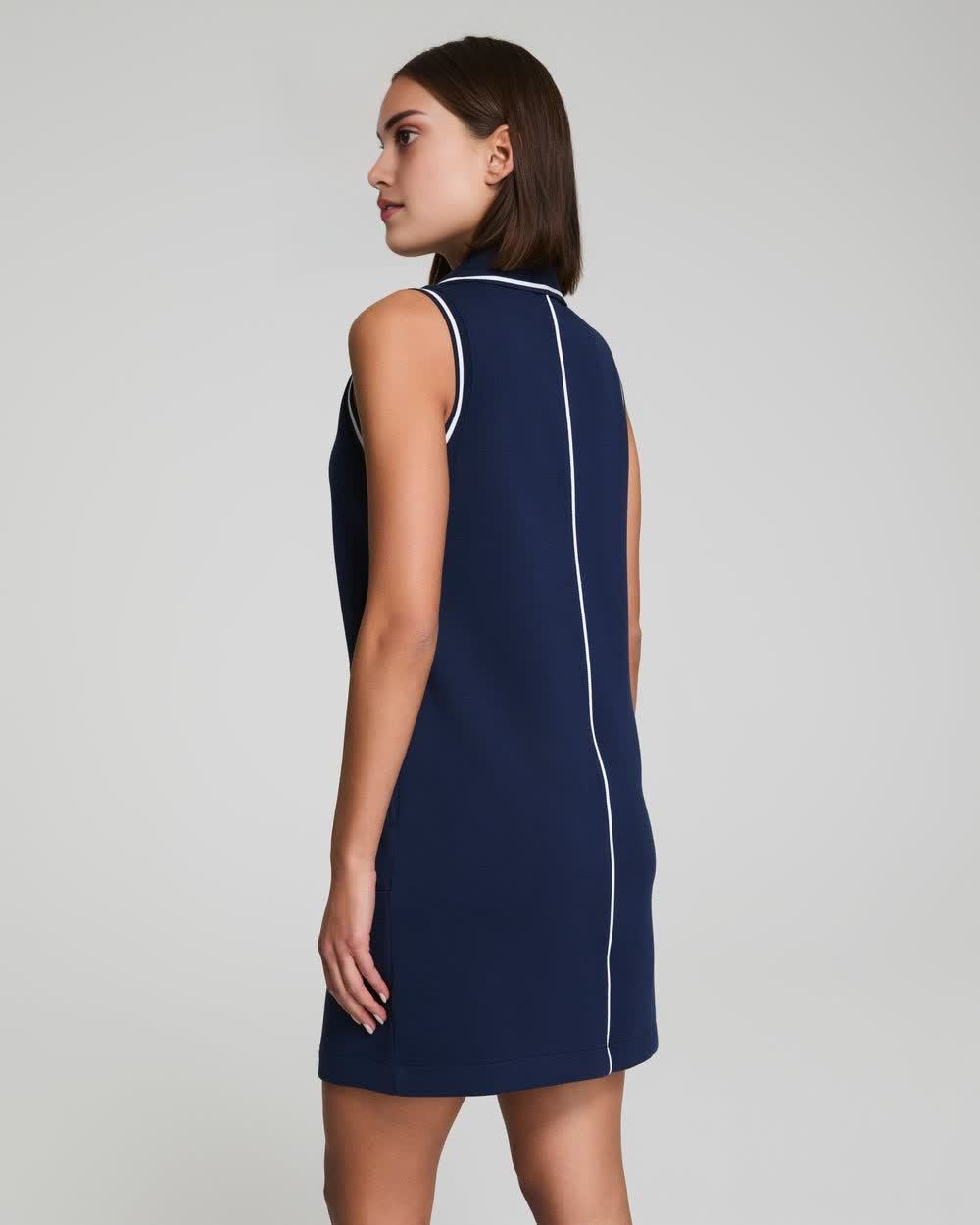 AirEssentials Pique Polo Tank Dress (Buy 2 Free Shipping)