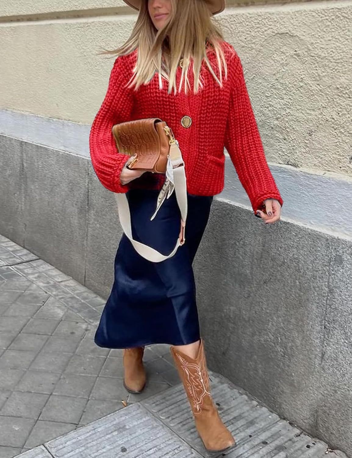 Chunky Cropped Cardigan (Buy 2 Free Shipping)