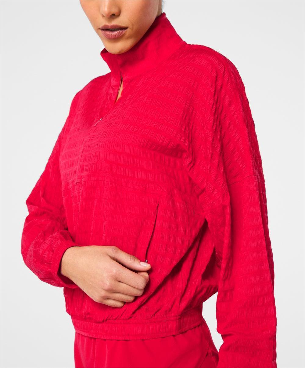 Get Moving Textured Half Zip (Buy 2 Free Shipping)