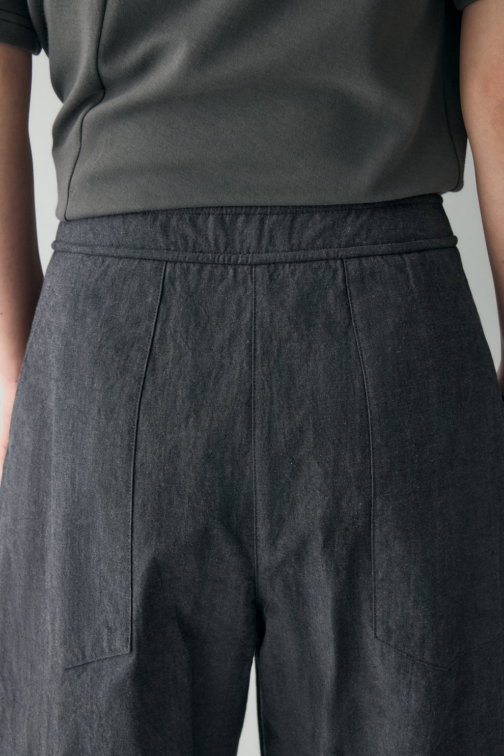 Cotton-linen Belted Pants (Buy 2 Free Shipping)