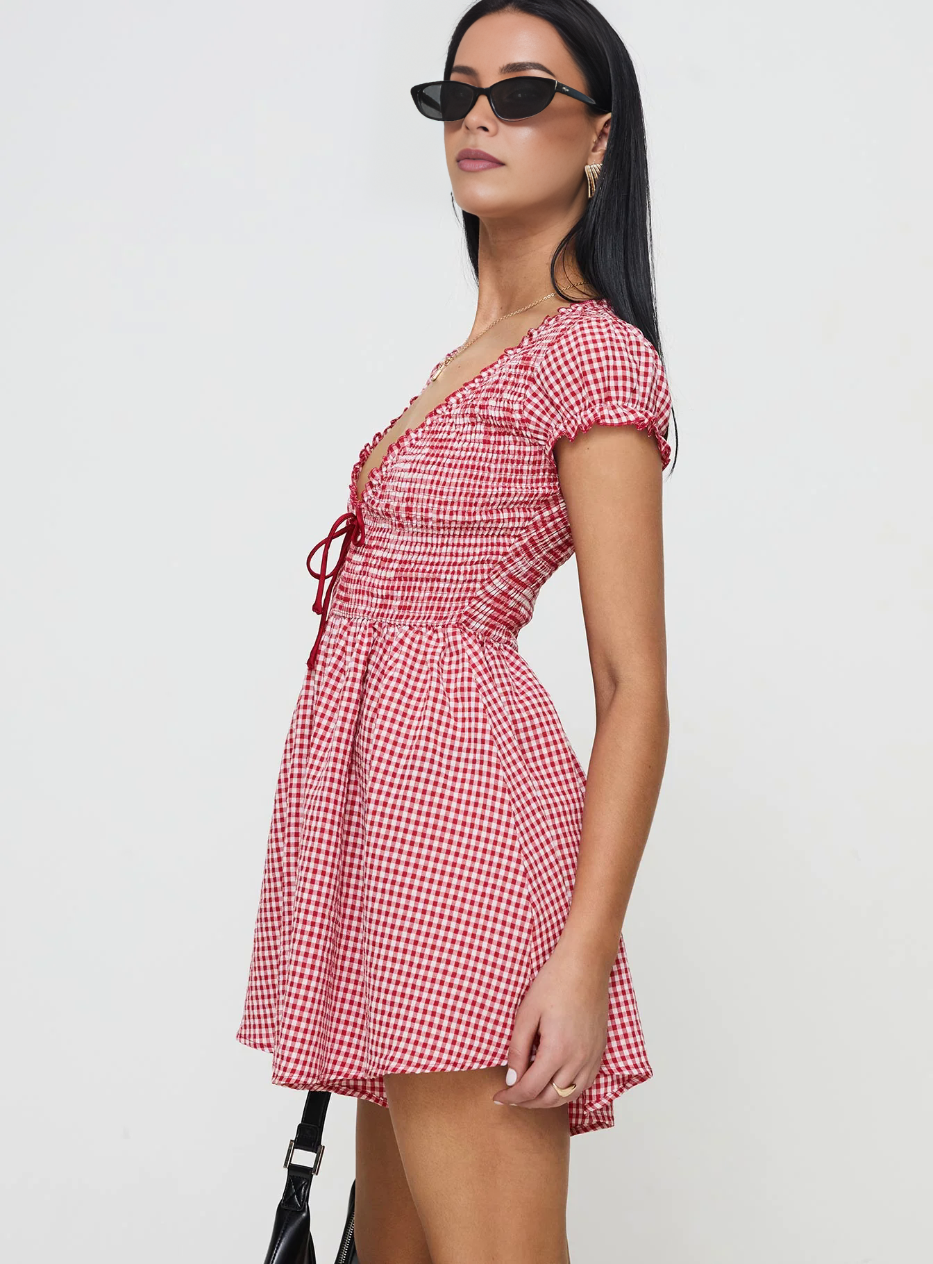 Babydoll Gingham Playsuit