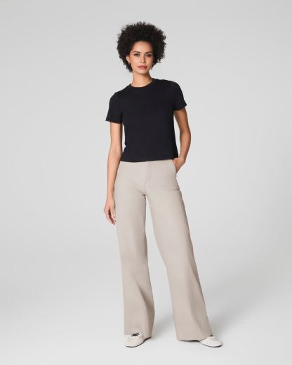 Super Smooth Stretch Twill Wide Leg Pant