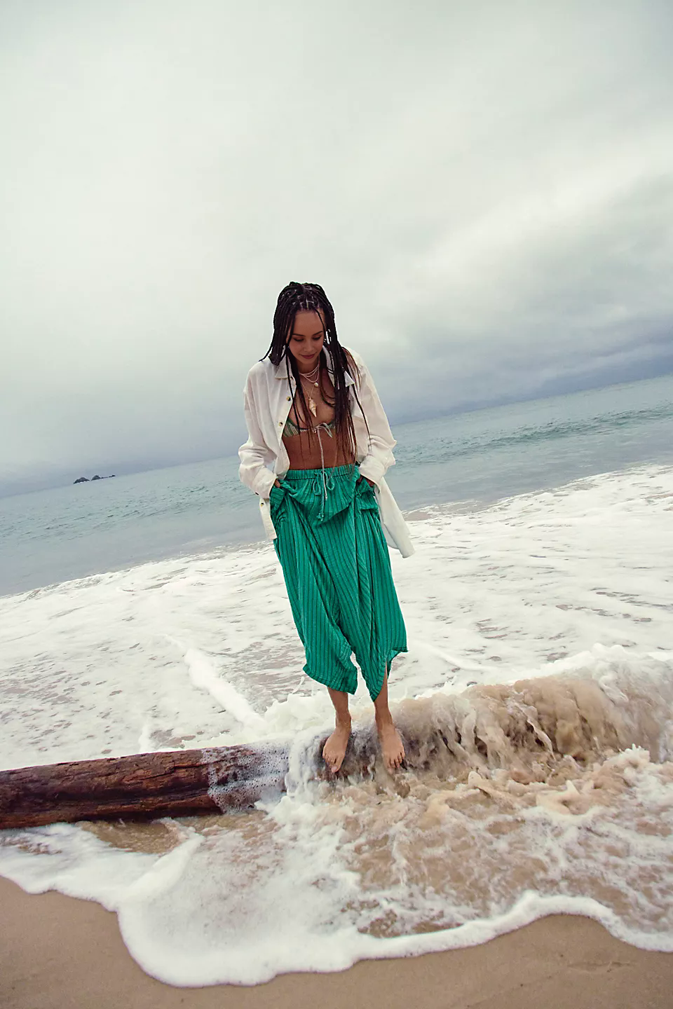 Cozy Quinn Striped Pants (Buy 2 Free Shipping)