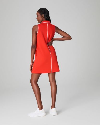AirEssentials Pique Polo Tank Dress (Buy 2 Free Shipping)