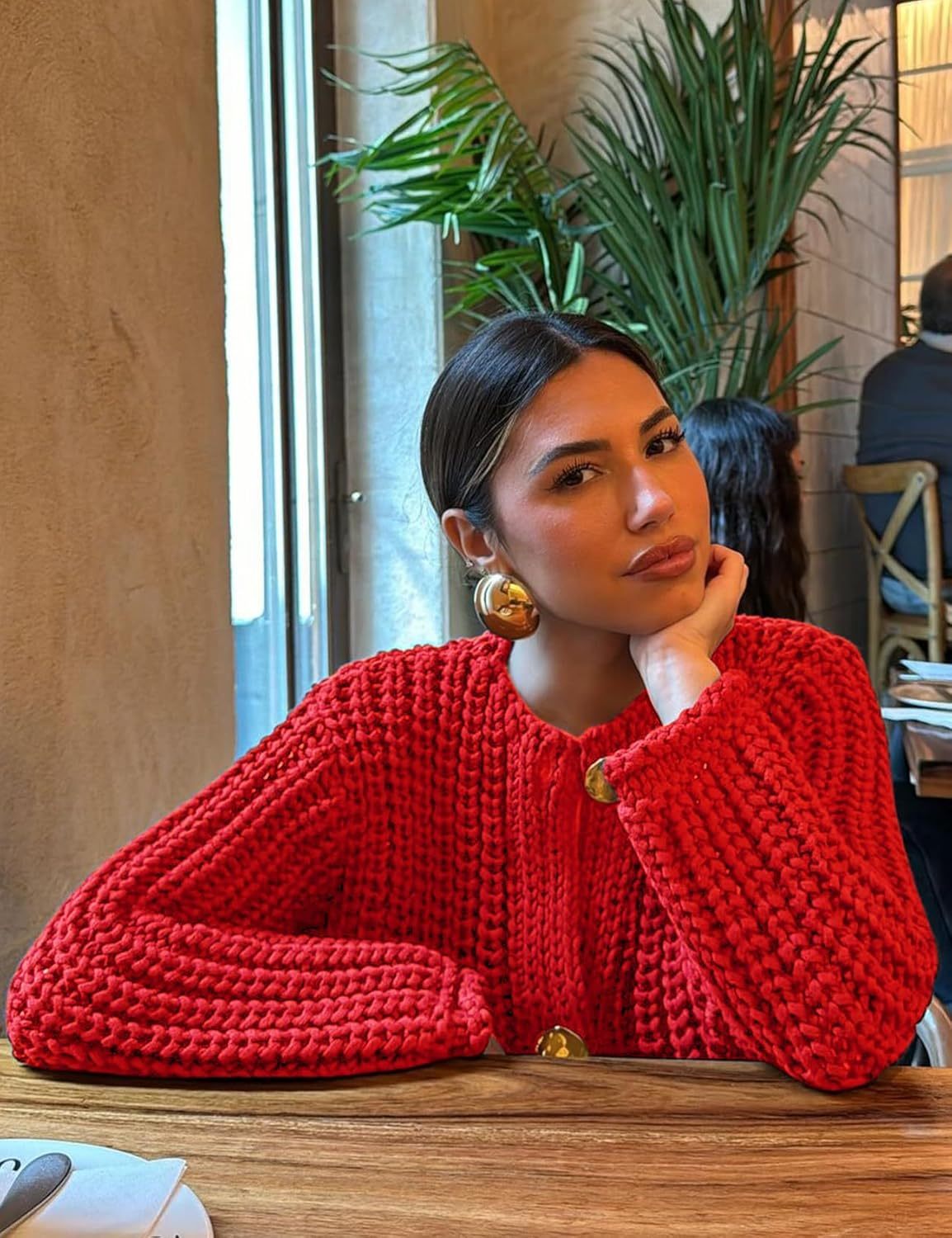 Chunky Cropped Cardigan (Buy 2 Free Shipping)
