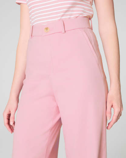 Super Smooth Stretch Twill Wide Leg Pant