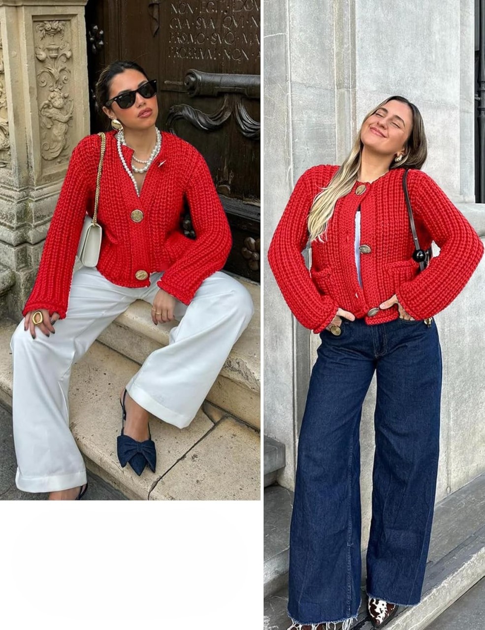 Chunky Cropped Cardigan (Buy 2 Free Shipping)