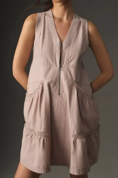 Trek Utility Mini Dress (Buy 2 Free Shipping)