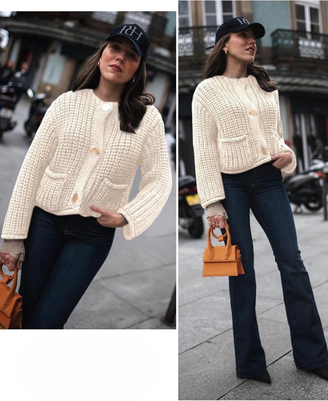 Chunky Cropped Cardigan (Buy 2 Free Shipping)