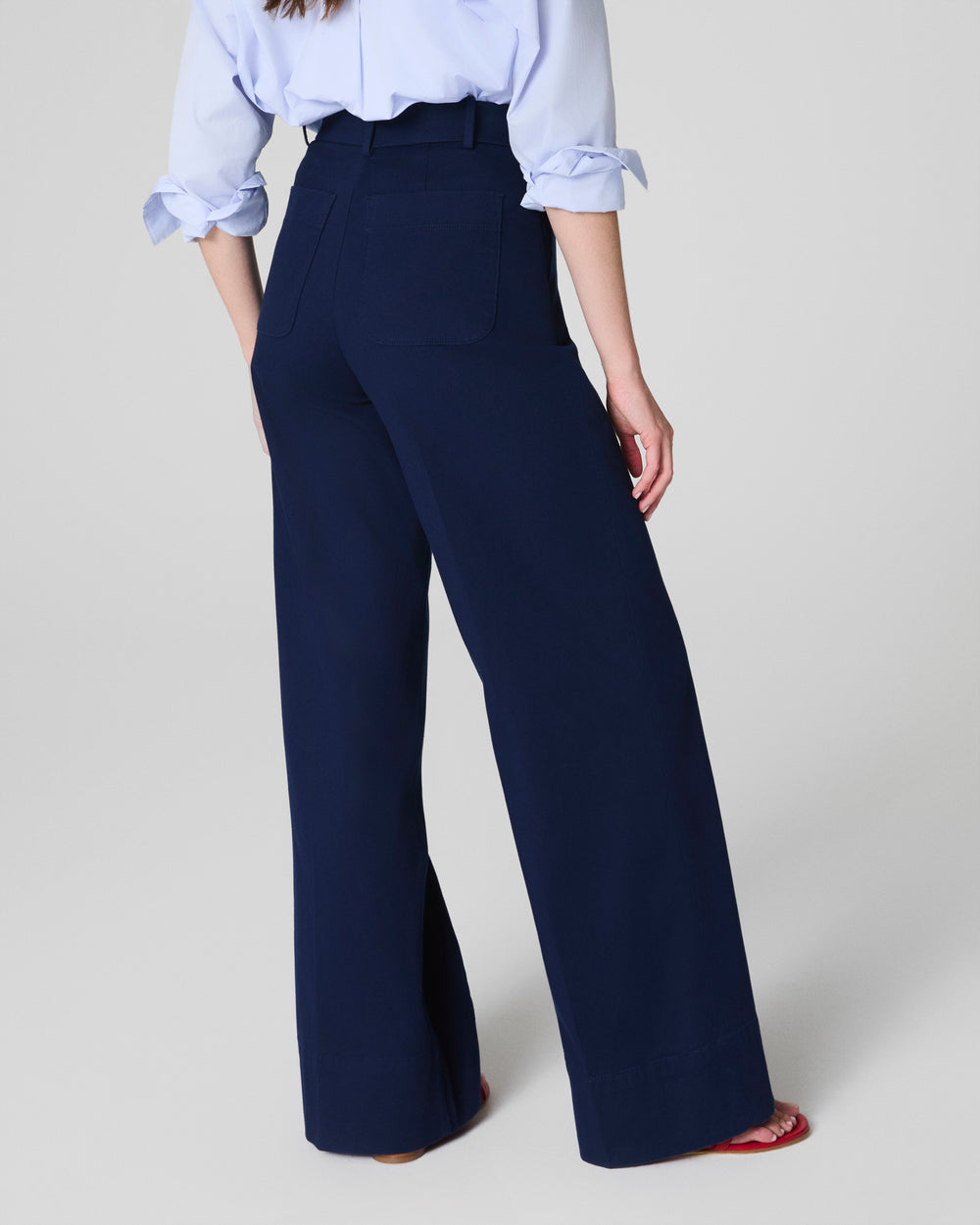 Super Smooth Stretch Twill Wide Leg Pant