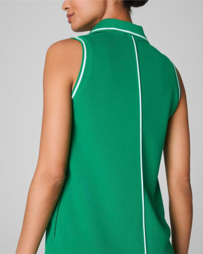 AirEssentials Pique Polo Tank Dress (Buy 2 Free Shipping)