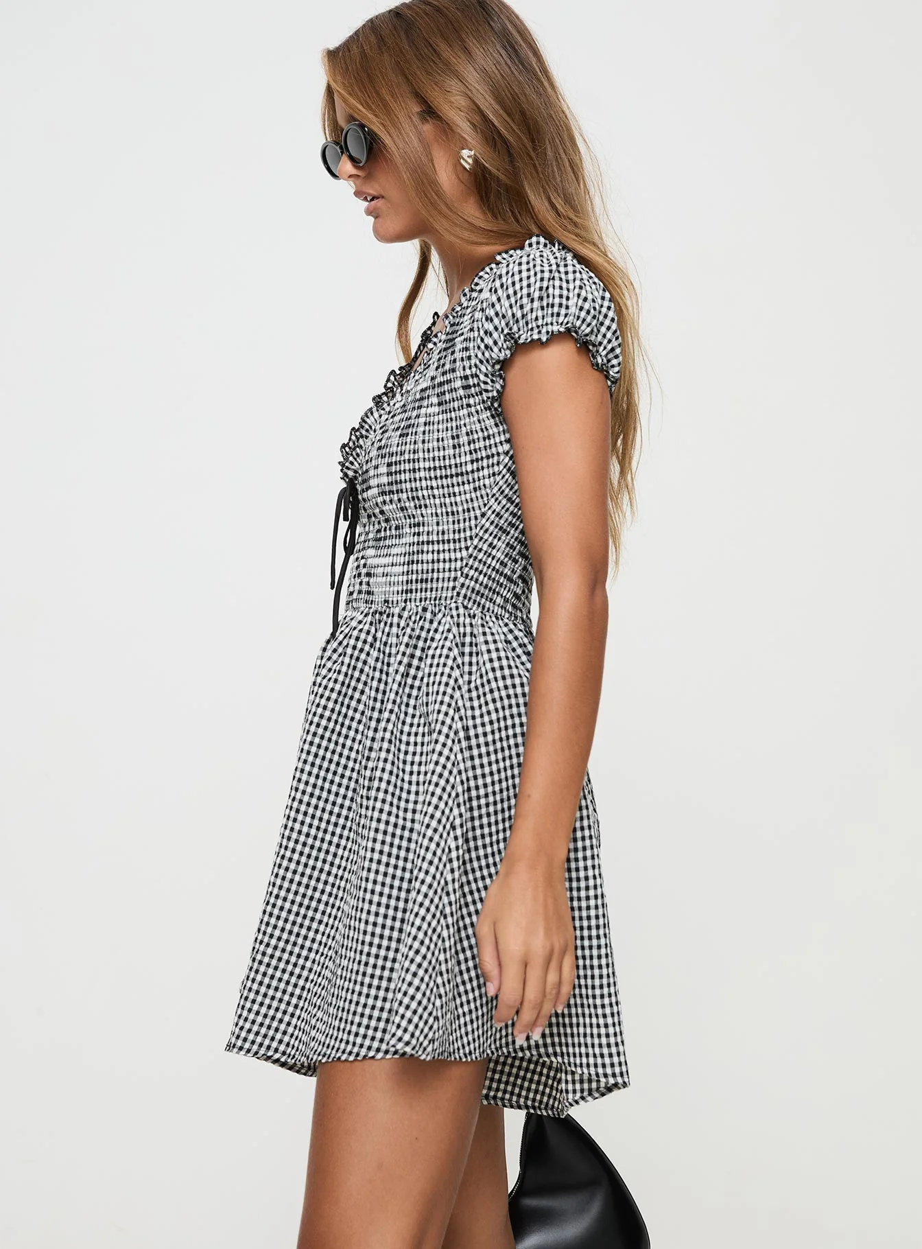 Babydoll Gingham Playsuit