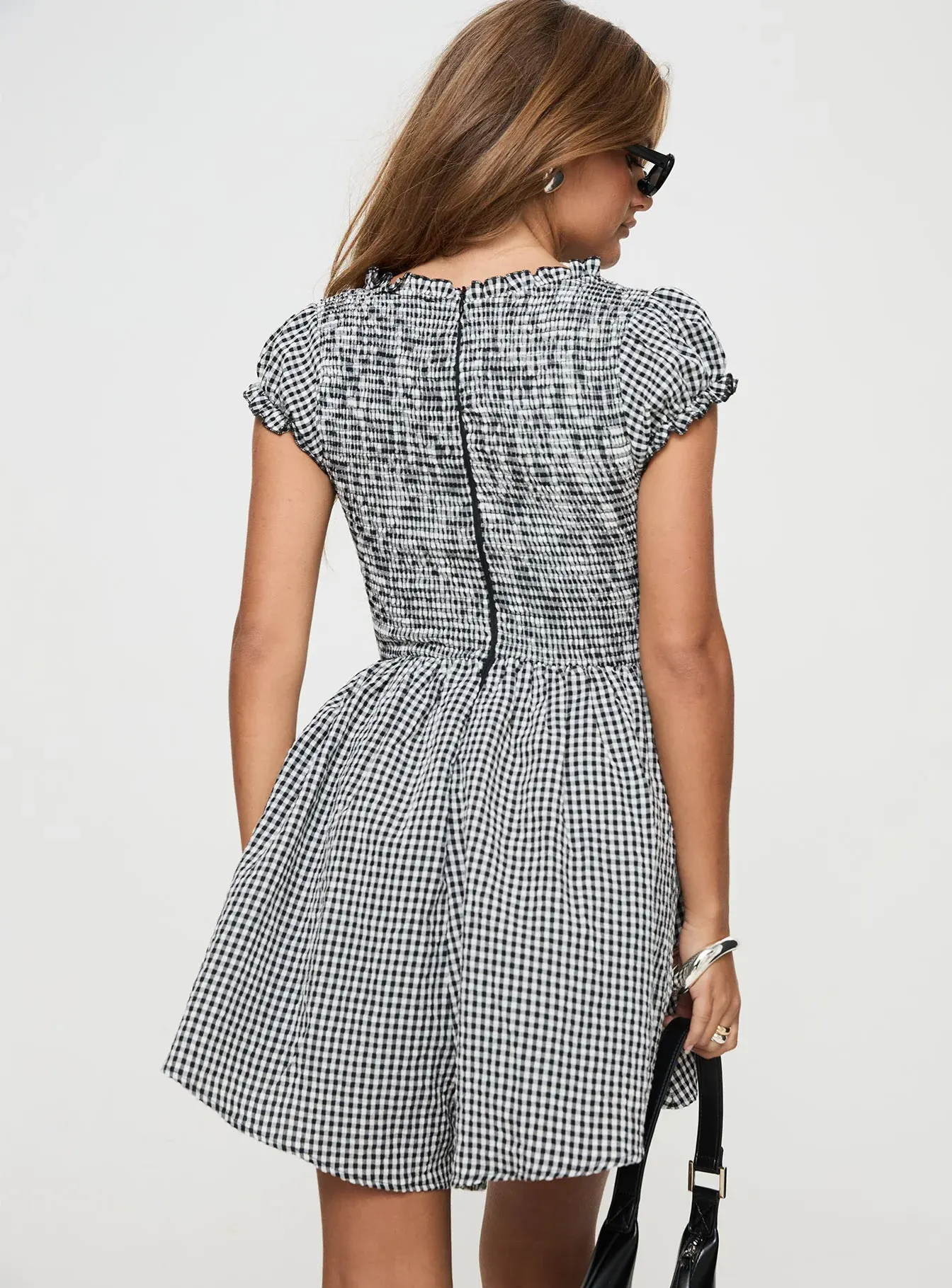 Babydoll Gingham Playsuit