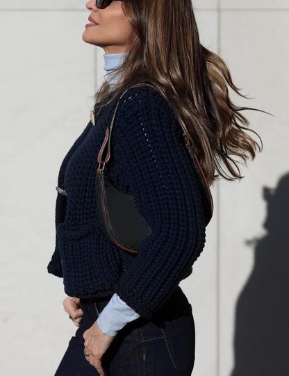 Chunky Cropped Cardigan (Buy 2 Free Shipping)