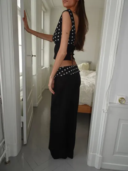 Polka Dotted Set (Buy 2 Free Shipping)