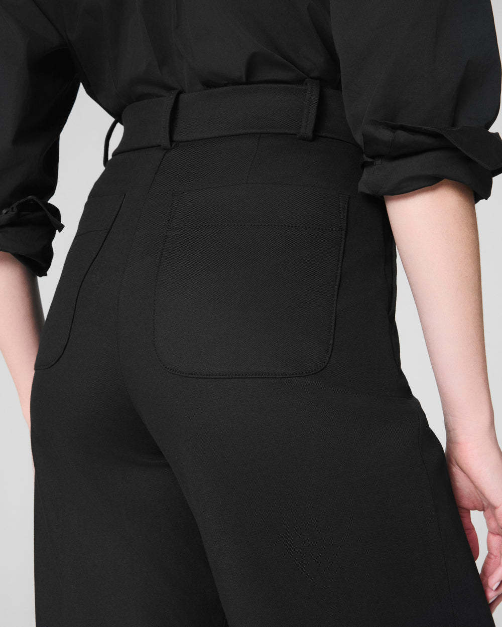 Tummy Control Stretch Twill Wide Leg Pant (Buy 2 Free Shipping)