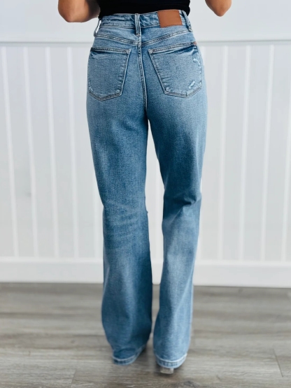 Crossed My Mind Rigid Magic Jeans (Buy 2 Free Shipping)