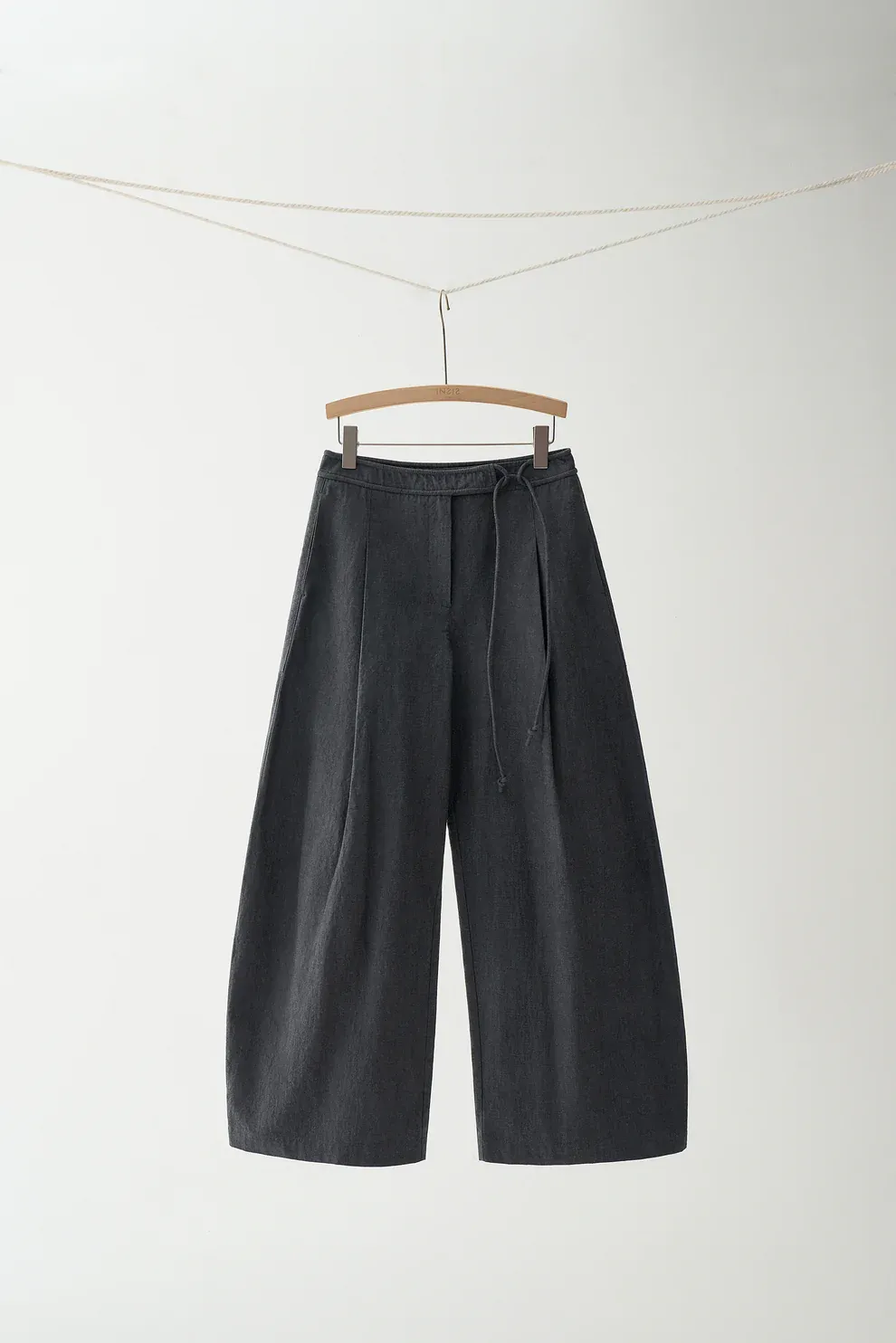 Cotton-linen Belted Pants (Buy 2 Free Shipping)