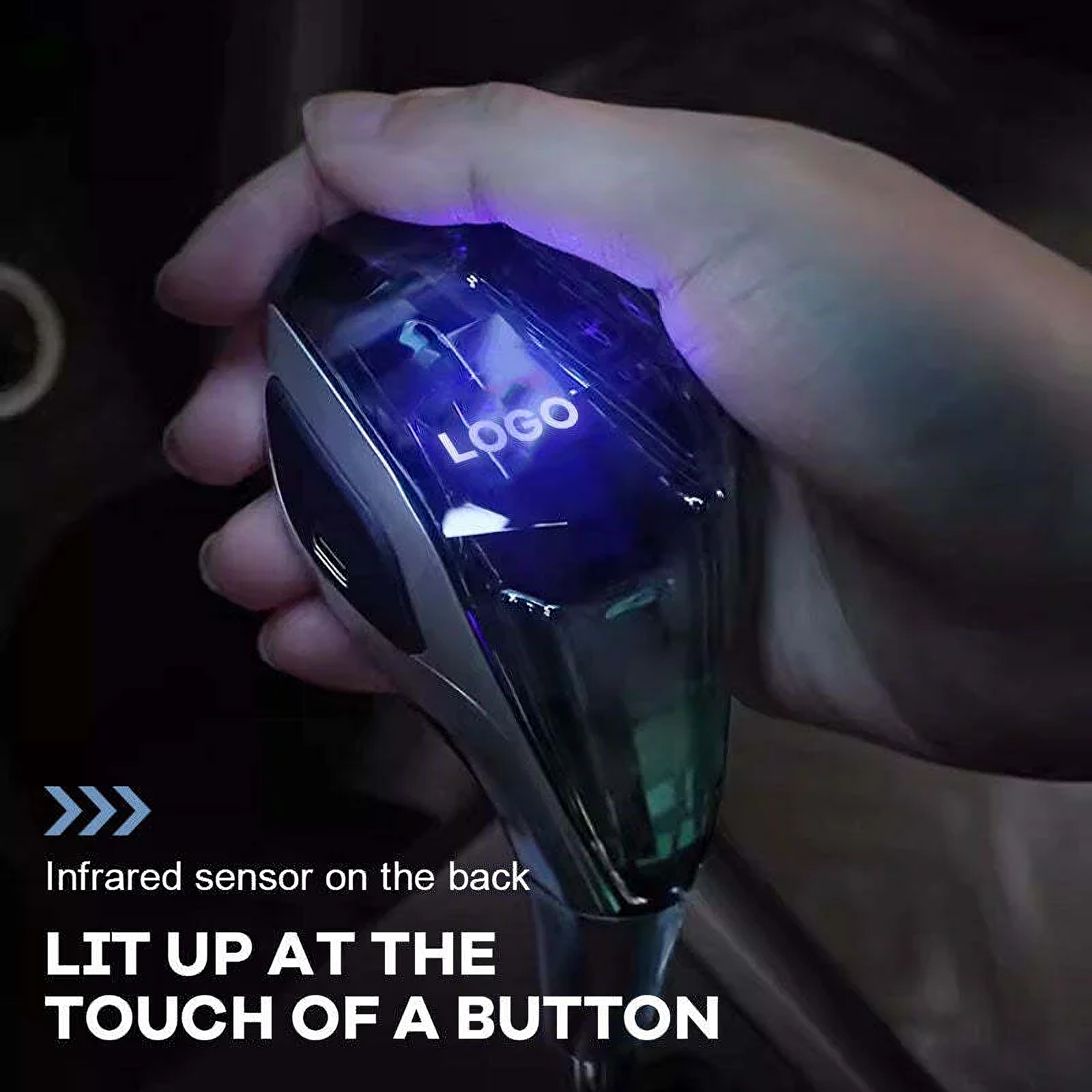 Crystal Car Gear Shift Knob Suitable For All Cars (Buy 2 Free Shipping)