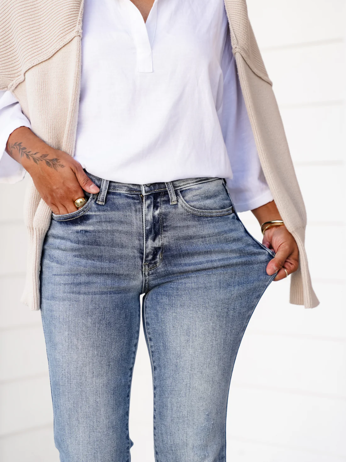 New Holy Grail Tummy Control Bootcut Jeans (Buy 2 Free Shipping)