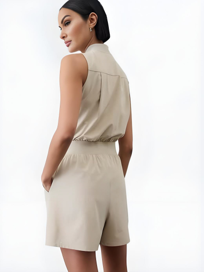 Brooklyn Utility Romper(Buy 2 Free Shipping)